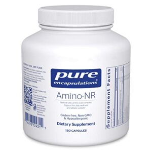 pure encapsulations amino-nr | natural ratio amino acid complex support for immune function and athletic activity* | 180 capsules