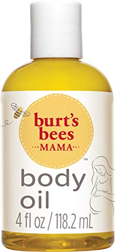 Body Oil, Burt's Bees Mama Hydrating & Smoothing Skin Care with Vitamin E, 100% Natural, 4 Ounce