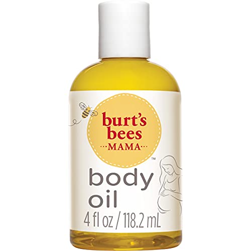 Body Oil, Burt's Bees Mama Hydrating & Smoothing Skin Care with Vitamin E, 100% Natural, 4 Ounce