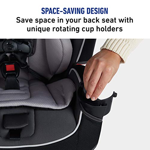 Graco Slimfit 3 in 1 Car Seat | Slim & Comfy Design Saves Space in Your Back Seat, Darcie