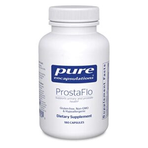 pure encapsulations prostaflo | hypoallergenic supplement with concentrated support for urinary health | 180 capsules