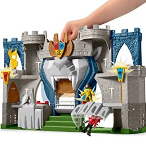 Fisher-Price Imaginext The Lion's Kingdom Castle Medieval-Themed Playset with Figures for Preschool Kids Ages 3 to 8 Years