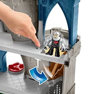 Fisher-Price Imaginext The Lion's Kingdom Castle Medieval-Themed Playset with Figures for Preschool Kids Ages 3 to 8 Years