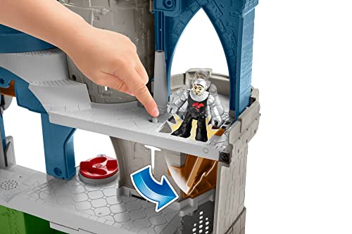 Fisher-Price Imaginext The Lion's Kingdom Castle Medieval-Themed Playset with Figures for Preschool Kids Ages 3 to 8 Years