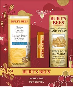 burts bees honey pot gift set, 1 ea