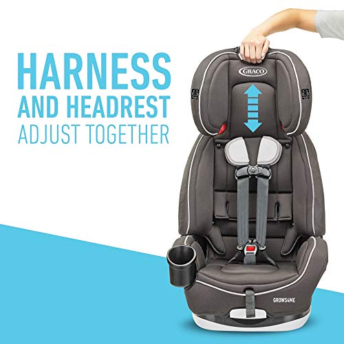 Graco Grows4Me 4 in 1 Car Seat, Infant to Toddler Car Seat with 4 Modes, West Point