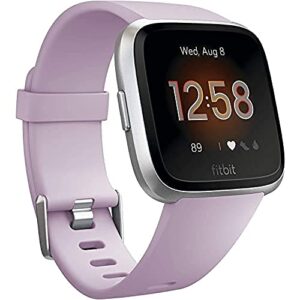 fitbit versa lite edition smart watch, one size (s and l bands included)