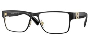 eyeglasses versace ve 1274 1436 matte blak/gold