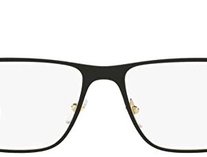 Eyeglasses Versace VE 1274 1436 Matte Blak/Gold