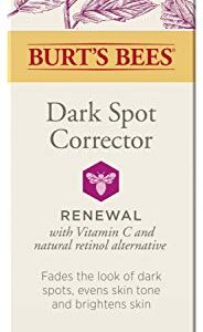 Burt's Bees Renewal Dark Spot Corrector with Bakuchiol Natural Retinol Alternative, 1 Oz (Package May Vary)