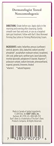 Burt's Bees Renewal Dark Spot Corrector with Bakuchiol Natural Retinol Alternative, 1 Oz (Package May Vary)