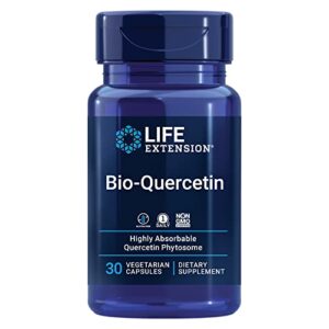 life extension bio-quercetin – supports immune & cardiovascular health – gluten-free – once daily – non-gmo – 30 vegetarian capsules