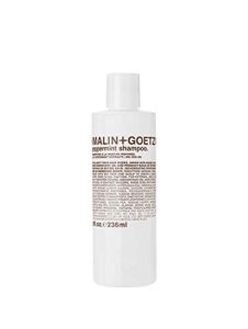 malin + goetz peppermint shampoo ‚Äì clarifying, natural unisex shampooto cleanse & hydrate. scalp treatment nourishes & restores healthy texture for all hair types. vegan and cruelty-free, 8 fl oz