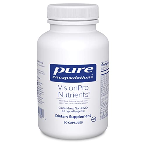 Pure Encapsulations VisionPro Nutrients | Hypoallergenic Multivitamin/Mineral Complex for Maintaining Healthy Vision | 90 Capsules