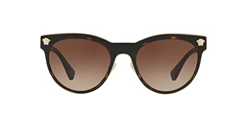 Versace MEDUSA CHARM VE2198 Sunglasses 125213-54 -, Brown Gradient VE2198-125213-54