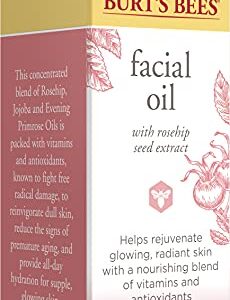 Face Oil, Burt's Bees Hydrating & Anti-Aging Facial Care, 0.05 fl oz Ounce (Packaging May Vary)