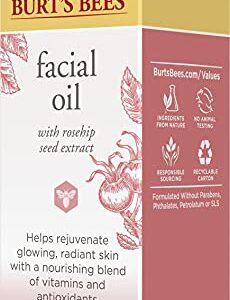 Face Oil, Burt's Bees Hydrating & Anti-Aging Facial Care, 0.05 fl oz Ounce (Packaging May Vary)