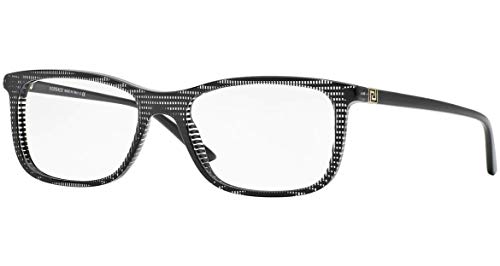 Versace Men's VE3197 Eyeglasses Black Rule 53mm