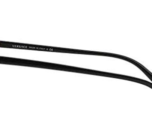 Versace Men's VE3197 Eyeglasses Black Rule 53mm