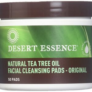 Facial Cleansing Pads - Tea Tree Oil, 50 pads 2-pack