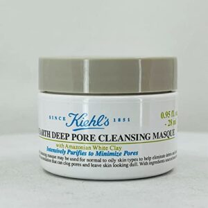 kiehl’s rare earth deep pore cleansing amazonian white clay mask, 0.95 ounce