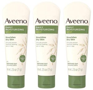 aveeno active naturals daily moisturizing lotion 2.50 oz(pack of 3)