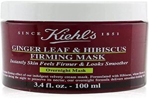 kiehl’s ginger leaf & hibiscus firming mask, 3.4 ounce