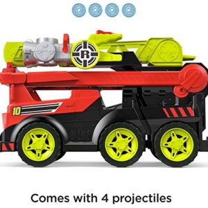 Fisher-Price Rescue Heroes Transforming Fire Truck with Lights & Sounds, Multicolor, Model:GFW30