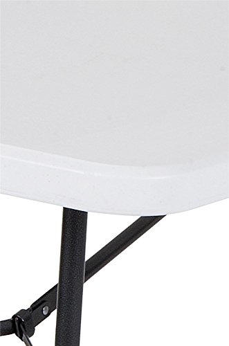 CoscoProducts COSCO 14778WSL1X Deluxe 8 Foot Folding Table, White White