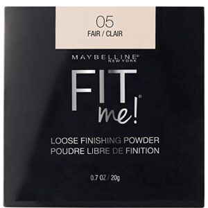maybelline fit me loose finishing powder, fair, 1 count