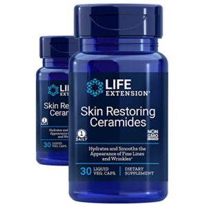 life extension skin restoring ceramides, 30 count (pack of 2)