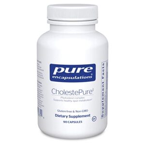 pure encapsulations cholestepure | supplement to support cardiovascular health, enzyme function, and lipid metabolism* | 90 capsules