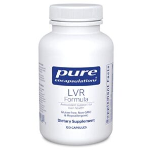 Pure Encapsulations LVR Formula | Hypoallergenic Supplement with Antioxidant Support for Liver Cell Health | 120 Capsules