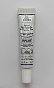kiehl’s retinol skin-renewing daily micro-dose anti-aging serum – 10 ml travel size
