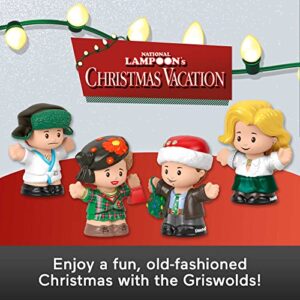 Little People Collector National Lampoon’S Christmas Vacation Special Edition Set In Display Gift Box for Adults & Fans, 4 Figures