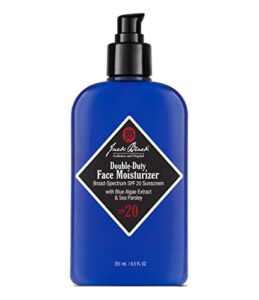 jack black – double-duty face moisturizer,spf 20 , 8.5 fl oz (pack of 1)