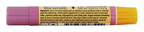 Burt's Bees Lip Shimmer - Guava, 0.09 Ounces each (Value Pack of 5)