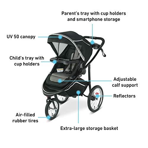 Graco Jogging Stroller | Modes Jogger 2.0, Binx