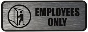 cosco employees-only sign (cos098206)