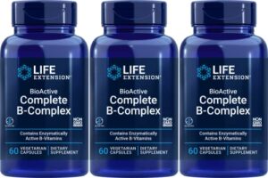 bioactive complete b-complex 60 vegetarian capsules-pack-3