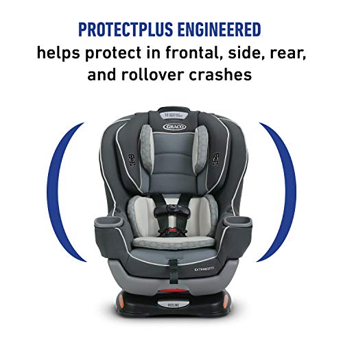 Graco Extend2Fit Convertible Car Seat | Ride Rear Facing Longer with Extend2Fit, Redmond