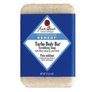 jack black , turbo body bar scrubbing soap, 6 ounce (pack of 1)