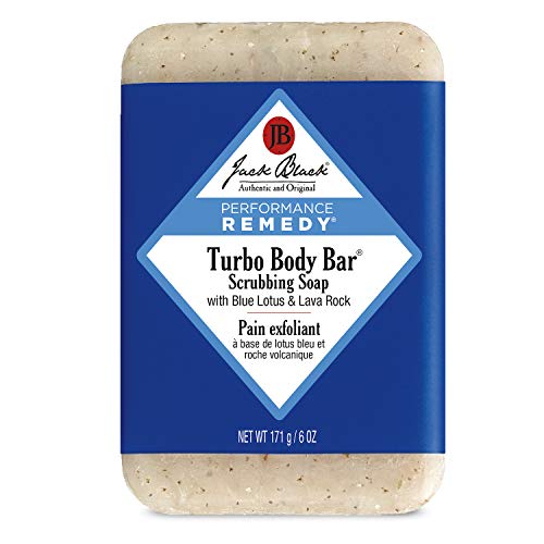 Jack Black , Turbo Body Bar Scrubbing Soap, 6 Ounce (Pack of 1)