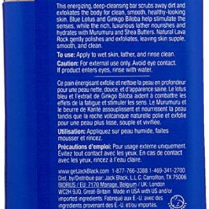 Jack Black , Turbo Body Bar Scrubbing Soap, 6 Ounce (Pack of 1)