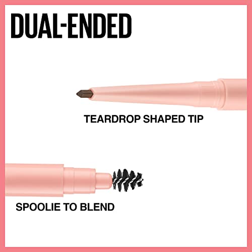 Maybelline Total Temptation Eyebrow Definer Pencil, Soft Brown, 1 Count
