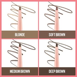 Maybelline Total Temptation Eyebrow Definer Pencil, Soft Brown, 1 Count