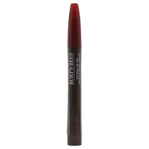 Burts Bees 100 % Natural Moisturizing Tinted Lip Oil, Crimson Breeze - 1 Pen