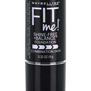 Maybelline New York Fit Me Shine-Free + Balance Stick Foundation, Porcelain, 0.32 oz.