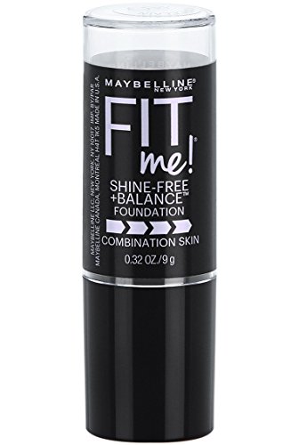Maybelline New York Fit Me Shine-Free + Balance Stick Foundation, Porcelain, 0.32 oz.