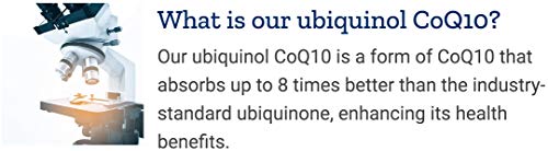 Life Extension COQ10 Super Ubiquinol 100mg 90 Count (Pack of 2) with Enhanced Mitochondrial Support